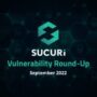 WordPress Vulnerability & Patch Roundup September 2022